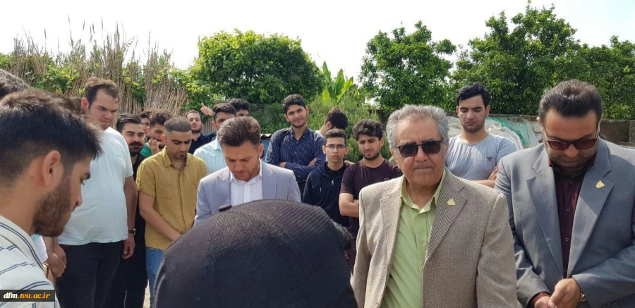بازدید دانشجویان رشته معماری  از مجموعه خیریه مهرآوران کهریزک کاسپین سرخرود 4
