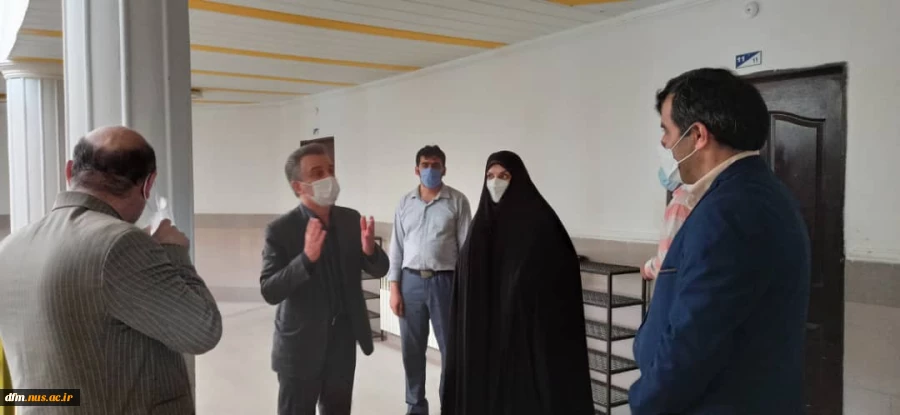 بازدید مدیرکل امور دانشجویی دانشگاه فنی و حرفه ای از دانشکده  4