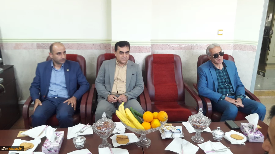 بازدید دکتر سید یوسف هاشمی سرپرست دانشگاه فنی و حرفه ای واحد استان مازندران  و هیات همراه از دانشکده فنی و حرفه ای محمودآباد 4