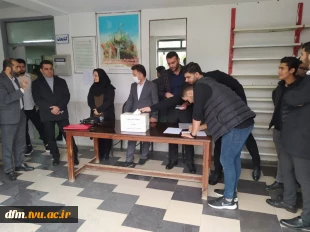 انتخابات انجمن علمی دانشجویی رشته معماری  دانشکده فنی و حرفه ای محمودآباد 5