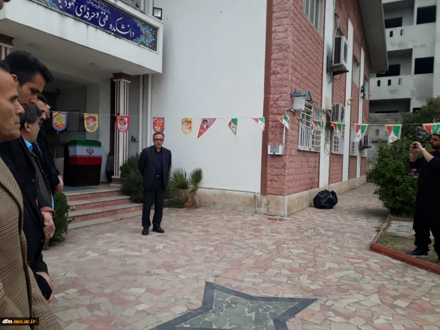 زنگ انقلاب در دانشکده ملی مهارت محمودآباد به صدا درآمد 4