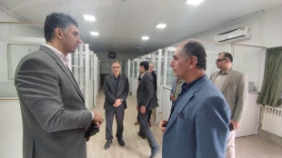 بازدید کاپیتان فراهانی و هیات همراه از تجهیزات و کارگاه های دریایی دانشکده ملی مهارت محمودآباد 11