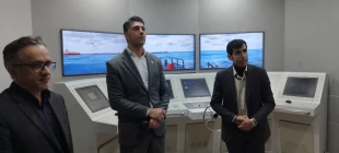 بازدید کاپیتان فراهانی و هیات همراه از تجهیزات و کارگاه های دریایی دانشکده ملی مهارت محمودآباد 14