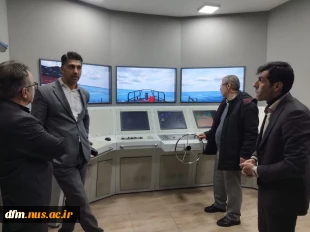 بازدید کاپیتان فراهانی و هیات همراه از تجهیزات و کارگاه های دریایی دانشکده ملی مهارت محمودآباد 16