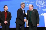 محمدرضا پوریا و فدراسیون بدمینتون برنده جایزه برگزاری برترین رویداد سال ورزش ایران شدند 2