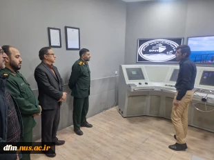 بازدید فرمانده سپاه شهرستان محمودآباد  و هیات همراه از تجهیزات و کارگاه های دریایی دانشکده ملی مهارت محمودآباد 3