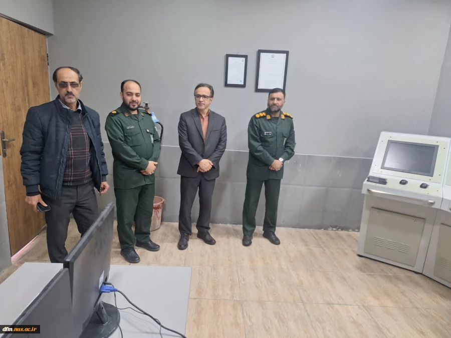 بازدید فرمانده سپاه شهرستان محمودآباد  و هیات همراه از تجهیزات و کارگاه های دریایی دانشکده ملی مهارت محمودآباد 4