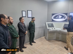 بازدید فرمانده سپاه شهرستان محمودآباد  و هیات همراه از تجهیزات و کارگاه های دریایی دانشکده ملی مهارت محمودآباد 5