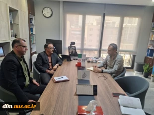 نشست صمیمی رئیس دانشکده ملی مهارت محمودآباد با مدیرعامل موسسه راهبر دانش دریا 2