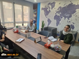 نشست صمیمی رئیس دانشکده ملی مهارت محمودآباد با مدیرعامل موسسه راهبر دانش دریا 3