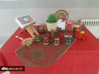 برپایی سفره هفت‌سین در دانشکده ملی مهارت محمودآباد به مناسبت فرا رسیدن عید نوروز