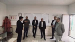 نشست دکتر احمدی ریاست با کاپیتان حائری مدیر عامل موسسه راهبردانش دریا در دانشکده ملی مهارت محمودآباد 4