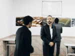 نشست دکتر احمدی ریاست با کاپیتان حائری مدیر عامل موسسه راهبردانش دریا در دانشکده ملی مهارت محمودآباد 9