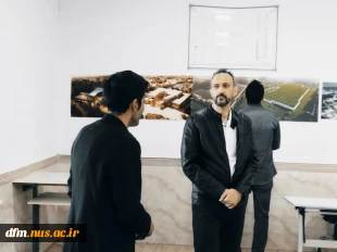 نشست دکتر احمدی ریاست با کاپیتان حائری مدیر عامل موسسه راهبردانش دریا در دانشکده ملی مهارت محمودآباد 9