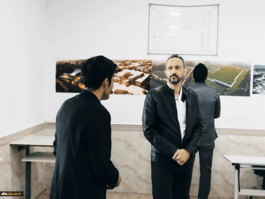 نشست دکتر احمدی ریاست با کاپیتان حائری مدیر عامل موسسه راهبردانش دریا در دانشکده ملی مهارت محمودآباد 9