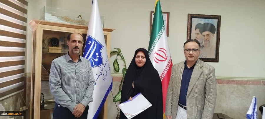 تقدیر از کارکنان امور اداری و پشتیبانی دانشکده ملی  به مناسبت روز ملی منابع انسانی 6