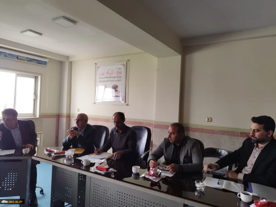جلسه مدیران گروه‌های آموزشی  در دانشکده ملی مهارت محمودآباد برگزار شد  5
