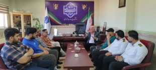 دیدار منتخب دانشجویان خوابگاه با ریاست مرکز 2