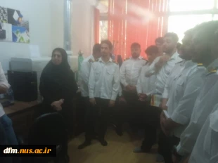 بازدید دانشجویان رشته مهندسی مکانیک موتورهای دریایی دانشکده از دانشگاه کشاورزی ساری 2
