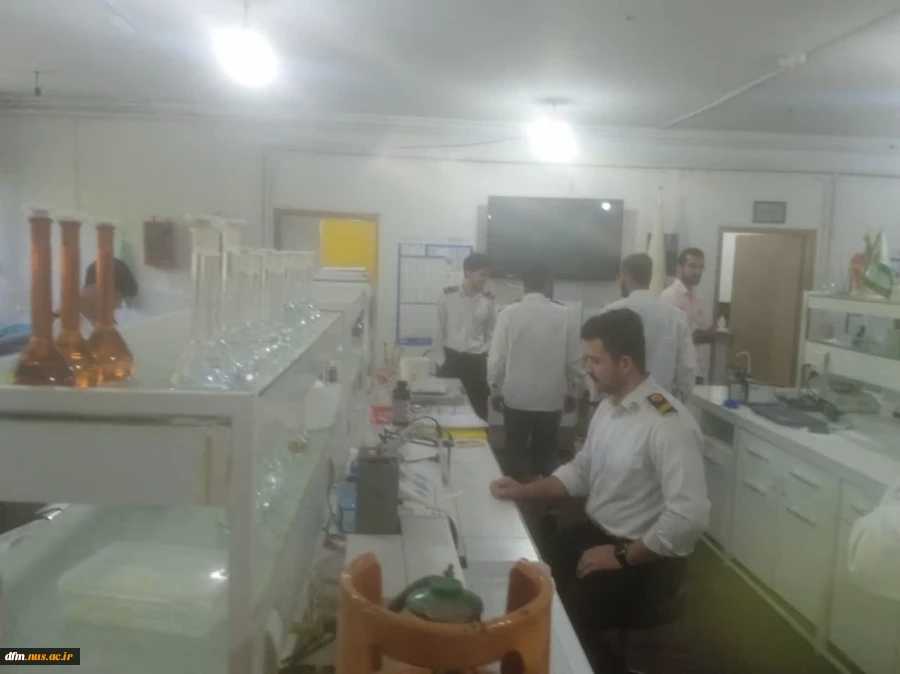 بازدید دانشجویان رشته مهندسی مکانیک موتورهای دریایی دانشکده از دانشگاه کشاورزی ساری 9