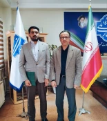 تقدیر رئیس دانشکده از محسن یوسفی مسئول روابط عمومی به مناسبت روز ارتباطات و روابط عمومی 3