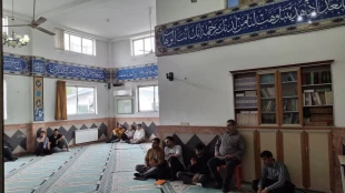 مراسم اولین سالگرد شهادت رئیس جمهور شهید آیت الله رئیسی و هیات همراه در دانشکده برگزار شد 5