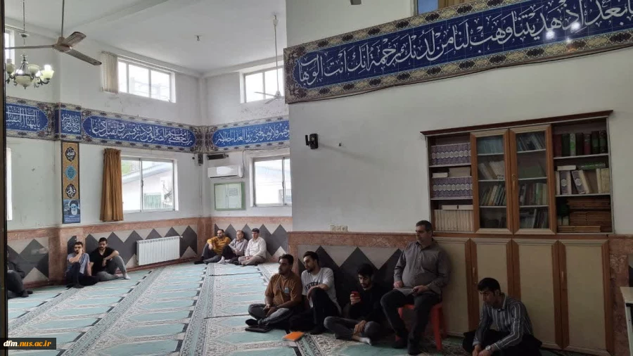 مراسم اولین سالگرد شهادت رئیس جمهور شهید آیت الله رئیسی و هیات همراه در دانشکده برگزار شد 5