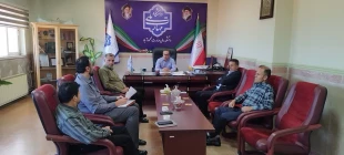 جلسه هماهنگی برگزار مراسم افتتاح المان شهید دانشکده برگزار شد 3