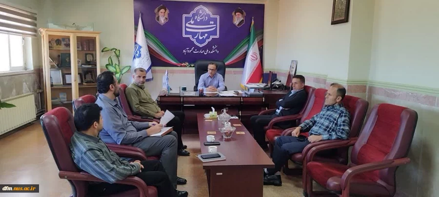جلسه هماهنگی برگزار مراسم افتتاح المان شهید دانشکده برگزار شد 3