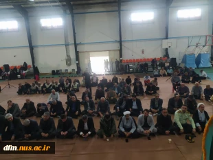 مراسم افتتاح المان مزار شهید خوشنام در دانشکده ملی مهارت محمودآباد برگزار شد 4