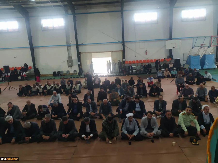 مراسم افتتاح المان مزار شهید خوشنام در دانشکده ملی مهارت محمودآباد برگزار شد 4