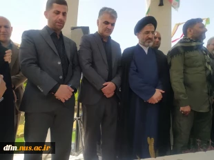 مراسم افتتاح المان مزار شهید خوشنام در دانشکده ملی مهارت محمودآباد برگزار شد 6