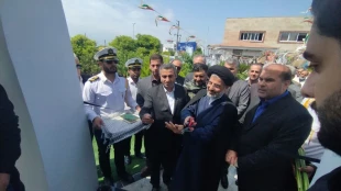 مراسم افتتاح المان مزار شهید خوشنام در دانشکده ملی مهارت محمودآباد برگزار شد 14