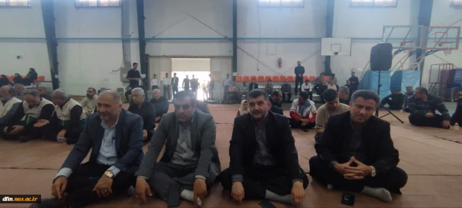 مراسم افتتاح المان مزار شهید خوشنام در دانشکده ملی مهارت محمودآباد برگزار شد 16