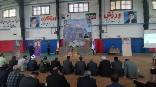 مراسم افتتاح المان مزار شهید خوشنام در دانشکده ملی مهارت محمودآباد برگزار شد 17
