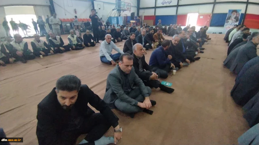 مراسم افتتاح المان مزار شهید خوشنام در دانشکده ملی مهارت محمودآباد برگزار شد 19