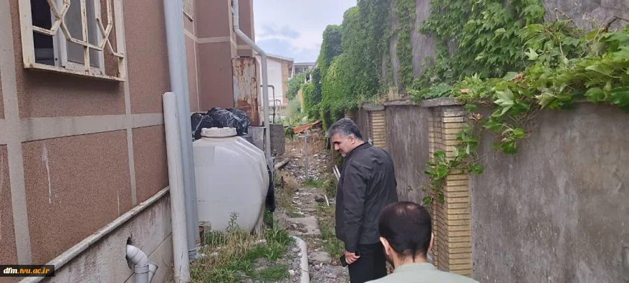 بازدید دکتر حیدری تبار از خوابگاه دانشجویی 3