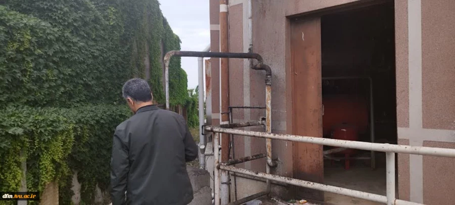 بازدید دکتر حیدری تبار از خوابگاه دانشجویی 5