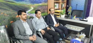 دکتر حیدری تبار ریاست دانشکده با امام جمعه شهرستان محمودآباد دیدار کرد 4