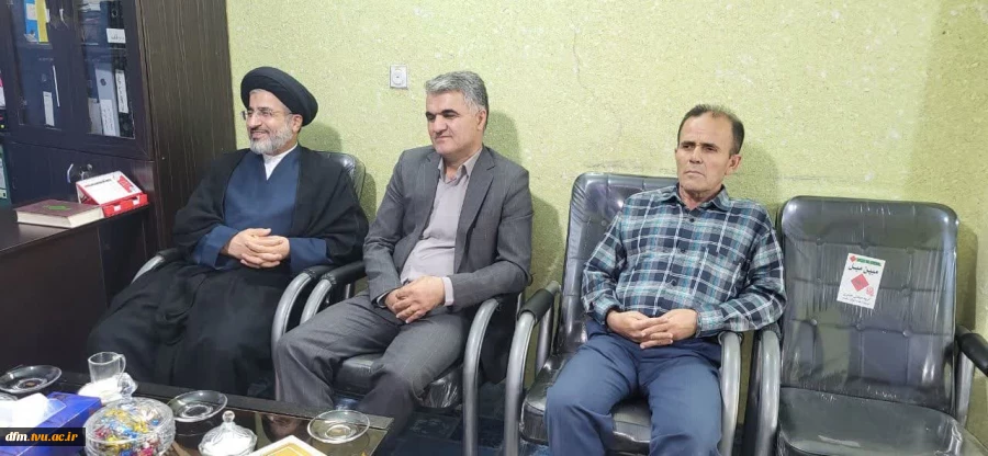 دکتر حیدری تبار ریاست دانشکده با امام جمعه شهرستان محمودآباد دیدار کرد 5