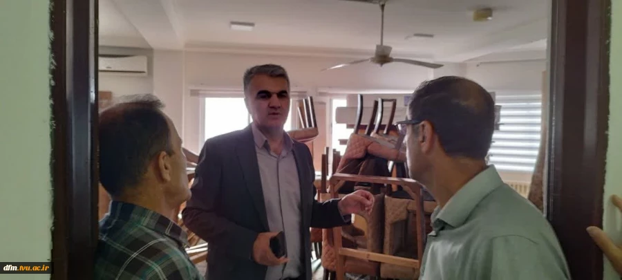 بازدید دکتر حیدری تبار از خوابگاه دانشجویی 5