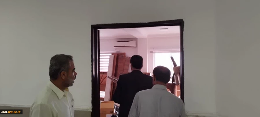 بازدید دکتر حیدری تبار از خوابگاه دانشجویی 7