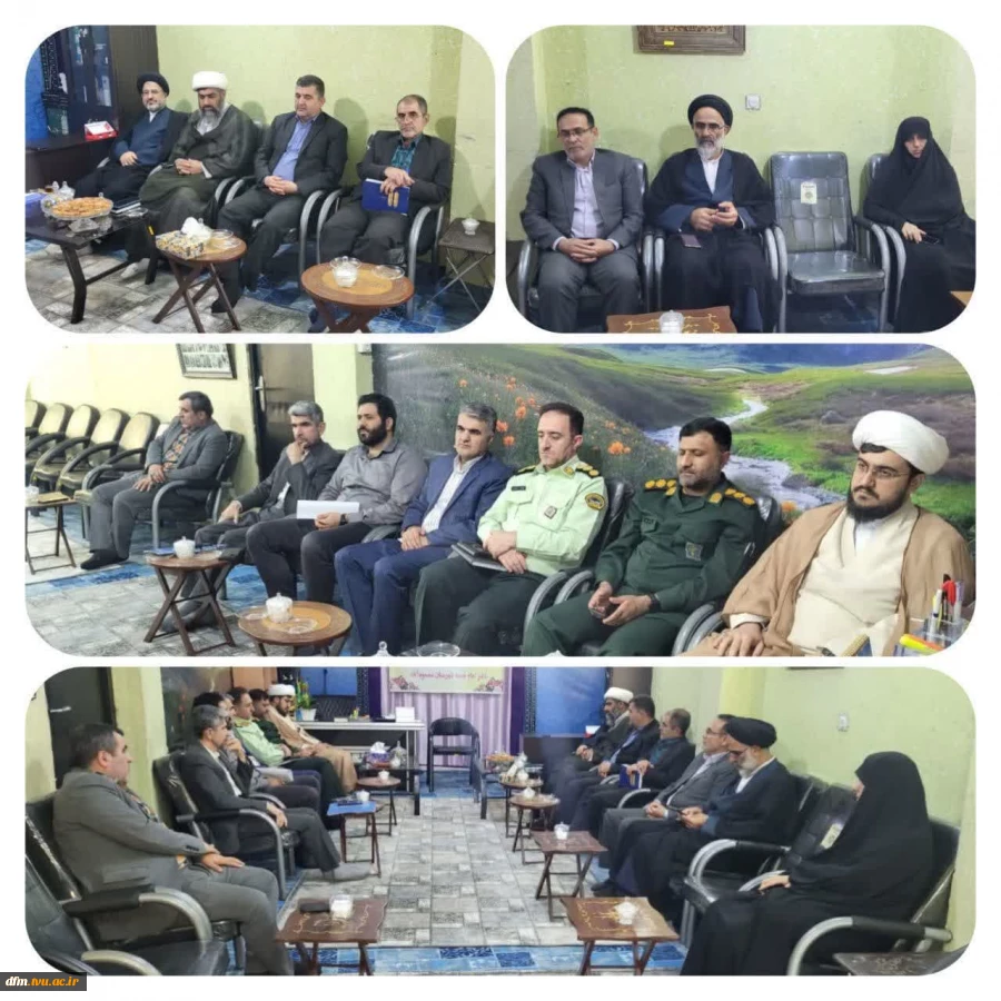 حضور ریاست دانشکده در جلسه ستاد امر به معروف و نهی از منکرشهرستان محمودآباد 2