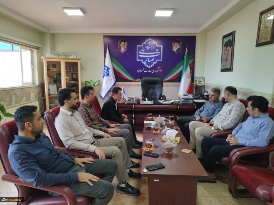 جلسه ریاست با معاونت آموزشی برگزار شد 2