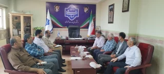 جلسه ریاست با حراست و عوامل حفاظت فیزیکی برگزار شد