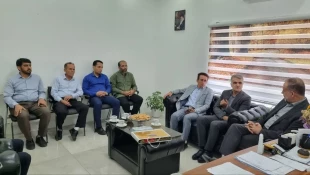 دکتر حیدری تبار با دکتر فیاضی نماینده مردم شریف محمودآباد و نور دیدار کرد 3