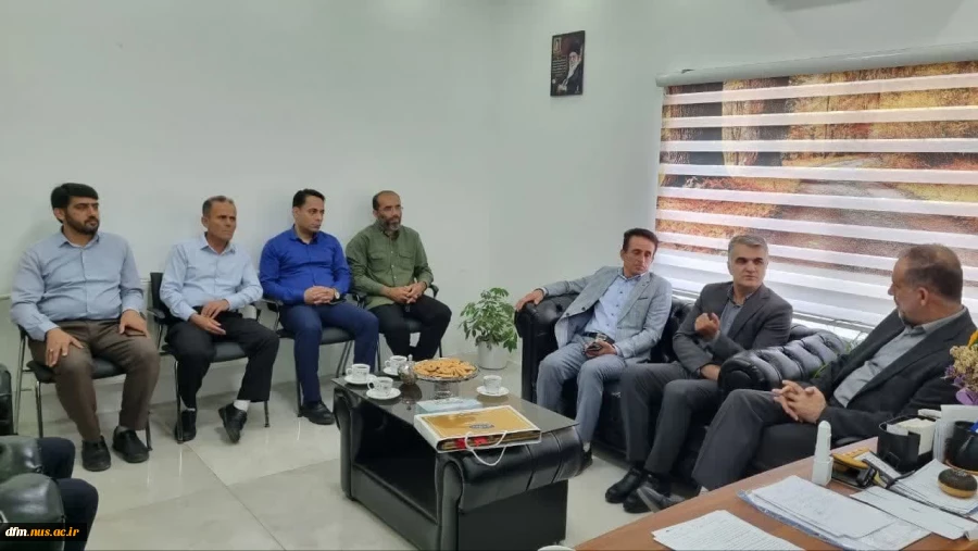 دکتر حیدری تبار با دکتر فیاضی نماینده مردم شریف محمودآباد و نور دیدار کرد 3
