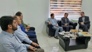 دکتر حیدری تبار با دکتر فیاضی نماینده مردم شریف محمودآباد و نور دیدار کرد 5