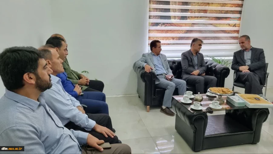 دکتر حیدری تبار با دکتر فیاضی نماینده مردم شریف محمودآباد و نور دیدار کرد 5