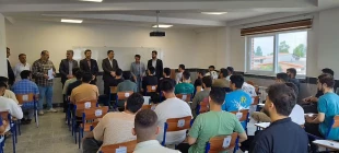 بازدید معاونت آموزشی دانشگاه ملی مهارت کشور از محل برگزاری  امتحانات در دانشکده ملی مهارت محمودآباد 4